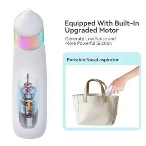 Aspirateur nasal manuel portable très vendu, professionnel, pour l'élimination du mucus et des mucosités, avec contrôle de la puissance d'aspiration à plusieurs niveaux - Product Image 1