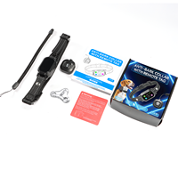 Collier aboiement de chien amélioré 2 en 1-Modes bip/vibration adaptés aux petites et grandes races Dispositif anti-aboiement télécommandé