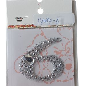 Pegatinas de gemas de cristal autoadhesivas con purpurina, pegatinas de números de diamantes de imitación de cristal <span class=keywords><strong>Blinger</strong></span> - Product Image 1