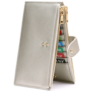 Porte-cartes en cuir PU IStapromo Gifts, blocage RFID, bon prix, porte-badge en cuir, couleur personnalisée - Product Image 5