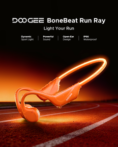 Écouteurs sportifs Doogee BoneBeat Run Ray IP66 étanches au quotidien avec lumière sportive dynamique - Product Image 4