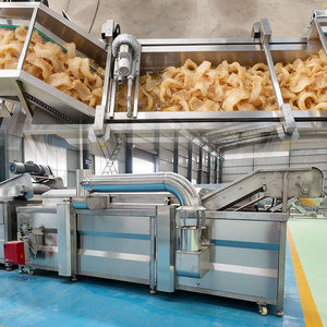 Balık Tavuk Nuggets Burger Orta Boy Sürekli Fritöz Makinesi - Product Image 4