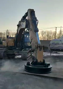 Imán de excavadora con motor y rodamiento para levantar productos de hierro para excavadoras de 12-40 toneladas Material Q345 de alta calidad - Product Image 4