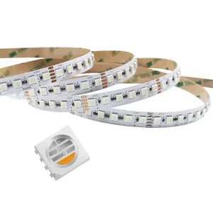 New RGBW LED Strip 4 IN 1 SMD4040 3000K RGBW LED Strip 120LED 24V PCB 10MM 3OZ RGBWW LED Strip 5M For Indoor Light