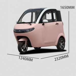 Triciclo de Cabina Motorizado de 25 km/h, Scooter de Pasajeros de 1000 W y 60 V, Certificado por DOT y EEC, Fabricado en Aluminio - Product Image 1