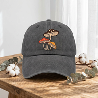 Gorra de Béisbol de Algodón Lavado de Moda, con Logotipo Personalizado, 6 Paneles, Sin Estructura, Estilo Vintage, Fabricante OEM, Venta al Por Mayor