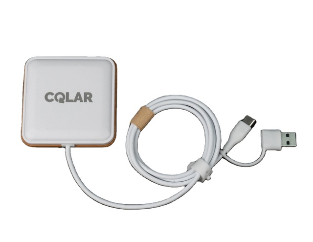 15W 120cm Square Eco-friendly UV Printing Wireless Charger High Quality Exquisite Craftsmanship USB Gadget for Promotions Gift