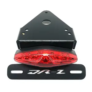 For Suzuki DR-Z DRZ 400 S SM E LOGO Motorcycle Accessories New Fender Eliminator Tail Tidy LED brake lights License Plate frame