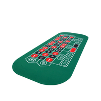 YH Usine Taille Personnalisée 1.5*60cm Américain Double 00 Disposition Roulette Nappe Pour Le Jeu