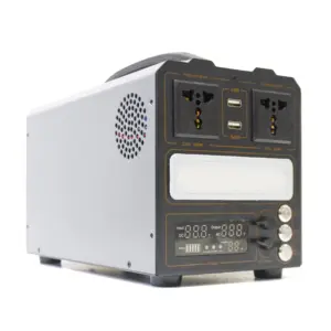 Portable 220V Battery Power Station 500W motherboard bms system semi-finished solar portable power station without battery