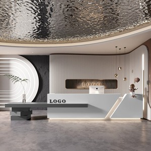 Công ty khách sạn Câu lạc bộ Văn phòng Quầy lễ tân Quầy tiếp tân Cửa hàng quần áo Thẩm mỹ viện Quầy thu ngân Quầy sơn Tùy chỉnh - Product Image 4