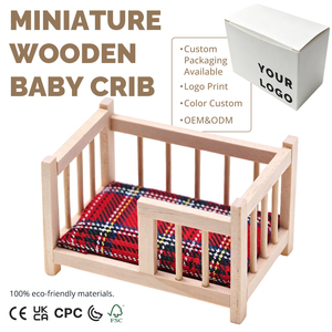 Mini Cuna <span class=keywords><strong>de</strong></span> Madera en Miniatura para <span class=keywords><strong>Muñecas</strong></span> 1:12, Muebles <span class=keywords><strong>de</strong></span> Guardería para Casa <span class=keywords><strong>de</strong></span> <span class=keywords><strong>Muñecas</strong></span>, Escena <span class=keywords><strong>de</strong></span> Cuna, Venta al por Mayor OEM, Accesorio <span class=keywords><strong>de</strong></span> Colchón <span class=keywords><strong>de</strong></span> Tela a Cuadros - Product Image 1
