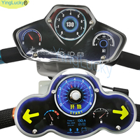 Super Carte Mère LED Moto Guidon Jauges DIY Kit Arcade Enfants Simulation Racing Jeu Vidéo Machine Métal Matériel