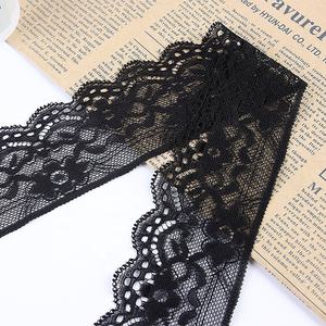 Эластичное кружево из нейлоновой нити класса люкс, экологически чистое, с цветочным узором, для нижнего белья, боди и чулок. - Product Image 4