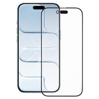 Protection d'écran en verre trempé 9H anti-choc, sans bulles, à colle intégrale, couverture complète 2.5D HD transparente pour iPhone 18 17 Air