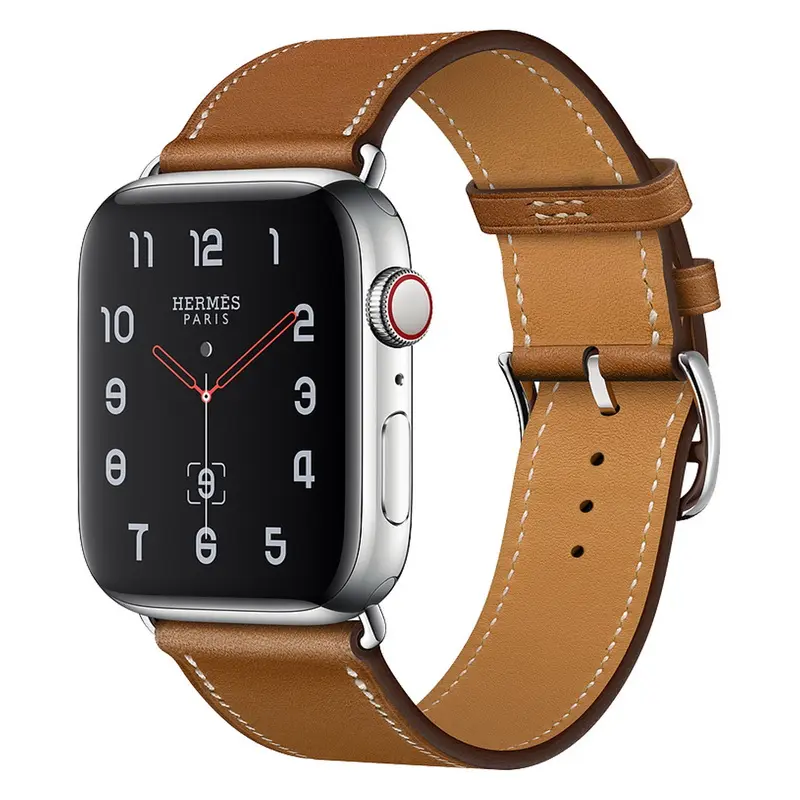 Leather Apple Watch Band Strap for Series 6 5 4 3 2 1 SE Size 44 42 40 38mm DHL Fashion Laser Gift