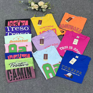 1.95 Dollar Model FYK141 Size XL-2XL Short <strong>Sleeve</strong> <strong>Long</strong> Hip Cotton Material <strong>Polo</strong> <strong>Women</strong> Slim Fit <strong>Shirts</strong> With Colors - Product Image 1