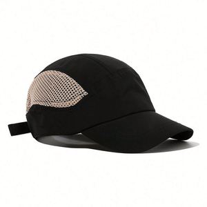 Quick Drying Waterproof Duck Tongue <b>Hats</b> 5 Panel Color Matching Outdoor Mesh Breathable Baseball Cap Custom logo - Product Image 4