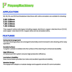 Máquina de Trefilado de Alambre RBD Intermedia |   Control de Tensión de Recocido en Línea para el Pretratamiento de Conductores de Cables de Potencia - Product Image 4