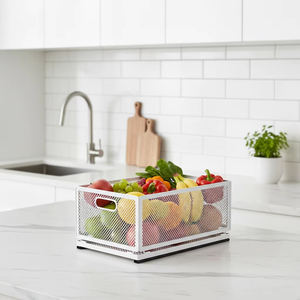 Panier de rangement pour cuisine sous l'armoire, type debout, en métal, pour épices - Product Image 5