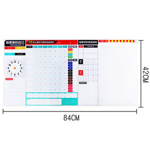 El Mejor Regalo, Pizarra Magnética Blanca Suave Bonvan, Calendario Semanal, Imán de Refrigerador Personalizado de Borrado en Seco para Uso en la Oficina y la Escuela - Product Image 1