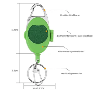 Accesorios de pesca multifuncionales, herramienta para atar nudos de pesca, protege de anzuelos de pescado, retractor Zinger con 3,74 pulgadas