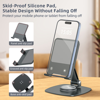 Support de téléphone et tablette en aluminium durable et abordable, pliable, pour appareils mobiles, iPad, pour achat en gros