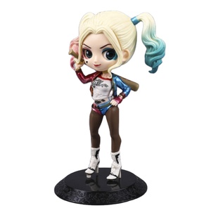 Anime <span class=keywords><strong>Harley</strong></span> <span class=keywords><strong>Quinn</strong></span> figura <span class=keywords><strong>muñeca</strong></span> de juguete para decoraciones para hornear pasteles accesorios de juego género del producto - Product Image 1