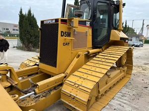 รถดันดินมือสอง Caterpillar CAT D5M พร้อมใบมีดขนาด 2.59 ลูกบาศก์เมตร รถดันดินแบบตีนตะขาบมือสอง กำลัง 82 กิโลวัตต์ คุณภาพสูง มีสินค้าในสต็อก - Product Image 5