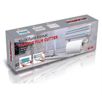 Nouvel arrivage : Diviseur de film alimentaire et coupe-papier d'aluminium, outil de nettoyage en plastique pour vaisselle et articles de table