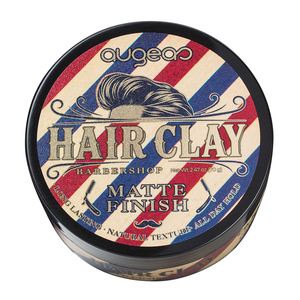 Cire coiffante mate Augeas pour hommes, marque privée, tenue forte, pommade de barbier, logo personnalisé, argile capillaire OEM - Product Image 1