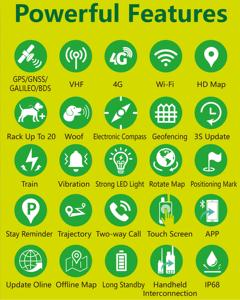 Eseek gps צווארון gps אנטנה כלב מעקב כלב vhf אנטנת צווארון תקשורת - Product Image 6