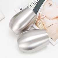 Neues Produkt 18 Unzen isoliertes Edelstahl-Weinglas ohne Stiel mit Deckel Eiform Wein trinken Kaffeetasse