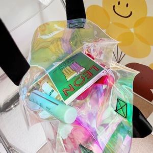 <span class=keywords><strong>Zaino</strong></span> con coulisse in PVC impermeabile iridescente Laser con Logo personalizzato da <span class=keywords><strong>donna</strong></span> alla moda - Product Image 6