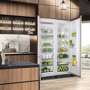 Source Factory Stainless Steel Built in Refrigerator EU Certified Commercial Side by With French Door Stainless Steel Refrigerat - Product Image 1