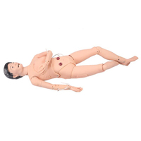 Maniquí de enfermería para hombre y mujer, modelo de enfermería avanzada con funciones completas