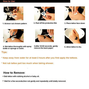 OEM fornitura temporanea grandi gioielli <span class=keywords><strong>tatuaggi</strong></span> sul petto del corpo per donne <span class=keywords><strong>e</strong></span> uomini <span class=keywords><strong>tatuaggi</strong></span> adesivi - Product Image 6