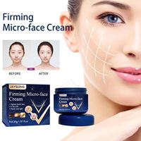 Jaysuing Crème Micro-Visage Raffermissante Anti-Âge Blanchissante Hydratante Liftante Tenseur Amincissante Forme en V