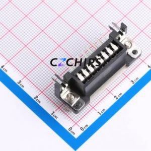 9682537613 D-Sub/VGA Connector Bent Lead Through Hole Connector Female 15P Right Angle Insert 2 - Product Image 2