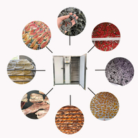 Fabriek Directe Levering 6 - 96 Trays Fruit Droogmachine Industriële Commerciële Fruit Groenten Voedsel Dehydrator
