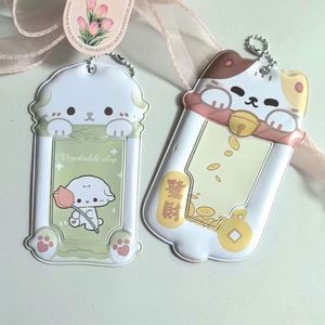 Custom Designed Portable PVC Photocard Holder Keychains Kpop Photo Card and Automotive Insurance Promotional & Business Gifts - Product Image 4