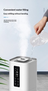 Humidificador <span class=keywords><strong>de</strong></span> 9L con Relleno Superior y <span class=keywords><strong>Salida</strong></span> <span class=keywords><strong>de</strong></span> Vapor Ajustable para Supermercados, Hoteles e Invernaderos - Product Image 4