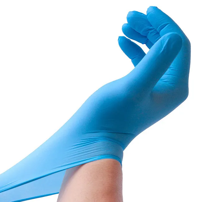 Găng tay dùng một lần Găng tay Nitrile găng tay bột latex miễn phí Nitrile thi găng tay | Chất lượng ban đầu căng
