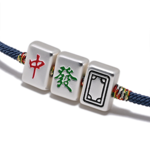 BEE101 Design originale gioielli in argento braccialetto tessuto a mano corda con semplice colore macinazione catenaria fatta a mano per il regalo - Product Image 2