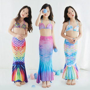 Maillot <span class=keywords><strong>de</strong></span> bain <span class=keywords><strong>sirène</strong></span> pour enfants, style bikini, tenue <span class=keywords><strong>de</strong></span> performance tendance pour filles - Product Image 1