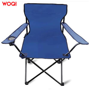 Silla Plegable para Camping Woqi, Azul Oscuro, Aluminio y Tela Oxford, Silla de Jardín Portátil para Uso en Exteriores, 43X43X80 - Product Image 3