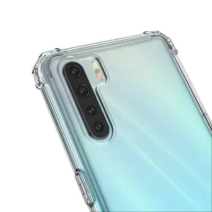 Coque arrière en TPU antichoc pour Realme, compatible modèles Reno 4 Pro, 5G Find X2 Pro, A92S, A92, A72, A52, C3, C3i, 6S, C11, mm