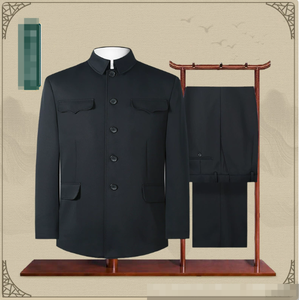 <span class=keywords><strong>Costume</strong></span> <span class=keywords><strong>Mao</strong></span> pour <span class=keywords><strong>homme</strong></span>, veste traditionnelle chinoise, <span class=keywords><strong>costume</strong></span> de tunique, Nouvel An, Festival du printemps, Zhong Shan, <span class=keywords><strong>costume</strong></span> à plusieurs poches, cadeaux pour papa - Product Image 4
