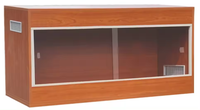 Grand terrarium en bois pour reptiles, armoire vitrée, enclos de reproduction pour lézards, geckos, serpents et amphibiens