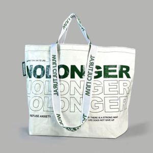 Bolsa de Compras Reutilizable Grande con Logotipo Personalizado, Bolsa de Compras de PP Tejido Laminado Impermeable - Product Image 6